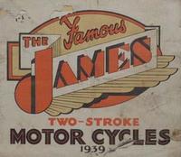 The James Two-Stroke Motor Cycles 1939