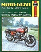 Moto Guzzi 750, 850 And 1000 V Twins Owners Workshop Manual