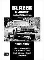 Chevy Blazer And Jimmy Limited Edition Extra 1969-1982
