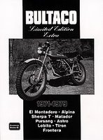 Bultaco Limited Edition Extra 1971-1979