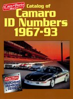 Catalog Of Camaro ID Numbers 1967-93