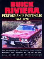 Buick Riviera Performance Portfolio 1963-1978